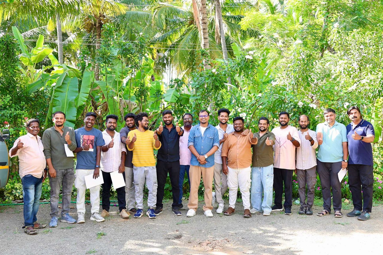 Students and mentors at the Genesis Kreations Media Academy in Chennai